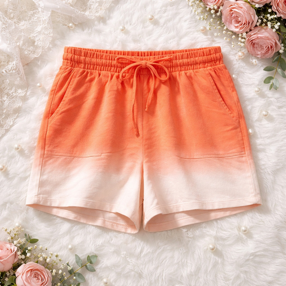 Zenana Signature Pants - Ombré Orange Shorts Size XLarge Zenana NWOT